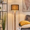 Bassagoda lampa stojąca kolory naturalne, czarny, 1-punktowy