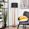 Bassagoda lampa stojąca kolory naturalne, czarny, 1-punktowy