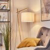 Bassagoda lampa stojąca kolory naturalne, biały, 1-punktowy