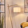 Bassagoda lampa stojąca kolory naturalne, biały, 1-punktowy