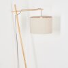 Bassagoda lampa stojąca kolory naturalne, biały, 1-punktowy