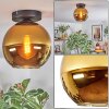 Koyoto Lampa sufitowa, Kula świetlna 20 cm Złoty, 1-punktowy