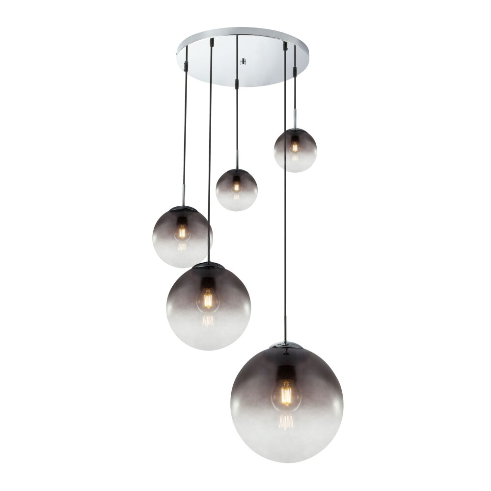 Globo VARUS Lampa Wisząca Nikiel matowy, 5-punktowe main product photo