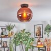 Koyoto lampa sufitowa, kula świetlna miedziany, 1-punktowy