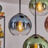 Koyoto lampa wisząca, kula świetlna, lampa wisząca niebeieski, zielony, przezroczysty, miedziany, 4-punktowe