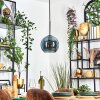 Koyoto lampa wisząca, kula świetlna, lampa wisząca niebeieski, 1-punktowy