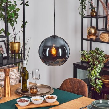 Koyoto lampa wisząca, kula świetlna, lampa wisząca niebeieski, 1-punktowy