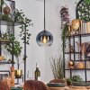 Koyoto lampa wisząca, kula świetlna, lampa wisząca niebeieski, przezroczysty, 1-punktowy