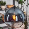 Koyoto lampa wisząca, kula świetlna, lampa wisząca niebeieski, przezroczysty, 1-punktowy
