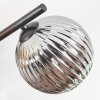 Chehalis lampa sufitowa, kula świetlna bursztynowy, przezroczysty, przydymiony, 5-punktowe