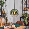 Koyoto lampa wisząca, kula świetlna, lampa wisząca 25 cm zielony, przezroczysty, 1-punktowy