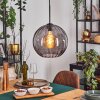 Koyoto lampa wisząca, kula świetlna, lampa wisząca 30 cm przydymiony, 1-punktowy