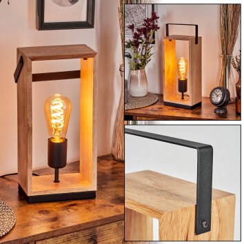 Kabimoi Lampa stołowa Ecru, Czarny, 1-punktowy