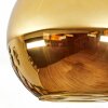 Koyoto lampa sufitowa, kula świetlna złoty, 1-punktowy