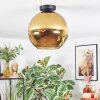 Koyoto lampa sufitowa, kula świetlna złoty, 1-punktowy