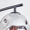 Ripoll lampa sufitowa, kula świetlna bursztynowy, przezroczysty, przydymiony, 4-punktowe