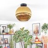 Koyoto lampa sufitowa, kula świetlna 12 cm złoty, 1-punktowy