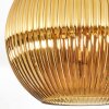 Koyoto lampa sufitowa, kula świetlna 12 cm złoty, 1-punktowy
