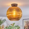 Koyoto lampa sufitowa, kula świetlna 12 cm złoty, 1-punktowy