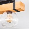 Sernadelo lampa sufitowa, kula świetlna kolory naturalne, czarny, 2-punktowe