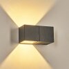Fanor zewnętrzny kinkiet, lampa up & down, kinkiet LED antracytowy, 1-punktowy
