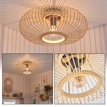 Oravi Lampa sufitowa Czarny, 1-punktowy