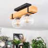 Sernadelo lampa sufitowa, kula świetlna kolory naturalne, czarny, 2-punktowe