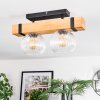 Sernadelo lampa sufitowa, kula świetlna kolory naturalne, czarny, 2-punktowe