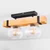 Sernadelo lampa sufitowa, kula świetlna kolory naturalne, czarny, 2-punktowe