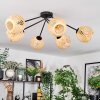 Basto lampa sufitowa, kula świetlna naturalny, 6-punktowe