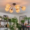 Basto lampa sufitowa, kula świetlna naturalny, 6-punktowe