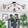 Koyoto lampa sufitowa, kula świetlna 77.5 cm bursztynowy, przezroczysty, przydymiony, 6-punktowe