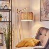 Bongal lampa stojąca kolory naturalne, biały, 1-punktowy