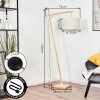 Bassagoda lampa stojąca kolory naturalne, biały, 1-punktowy