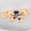 Basto lampa sufitowa, kula świetlna naturalny, 6-punktowe