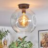Ripoll lampa sufitowa, kula świetlna przezroczysty, 1-punktowy