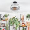 Ripoll lampa sufitowa, kula świetlna przezroczysty, przydymiony, 1-punktowy