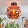 Ripoll lampa sufitowa, kula świetlna miedziany, 1-punktowy
