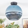 Koyoto lampa sufitowa, kula świetlna 30 cm niebeieski, 1-punktowy
