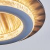 Lidor lampa sufitowa LED szary, czarny, 1-punktowy