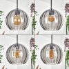 Koyoto lampa wisząca, kula świetlna, lampa wisząca przydymiony, 1-punktowy