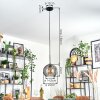 Koyoto lampa wisząca, kula świetlna, lampa wisząca przydymiony, 1-punktowy