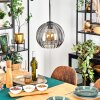 Koyoto lampa wisząca, kula świetlna, lampa wisząca przydymiony, 1-punktowy