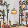 Koyoto lampa wisząca, kula świetlna, lampa wisząca 20 cm bursztynowy, 1-punktowy