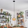 Koyoto lampa wisząca, kula świetlna, lampa wisząca 20 cm bursztynowy, 1-punktowy