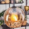 Koyoto lampa wisząca, kula świetlna, lampa wisząca bursztynowy, 1-punktowy