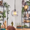 Koyoto lampa wisząca, kula świetlna, lampa wisząca przezroczysty, 1-punktowy