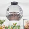 Ripoll lampa sufitowa, kula świetlna przydymiony, 1-punktowy
