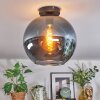 Koyoto lampa sufitowa, kula świetlna 30 cm niebeieski, 1-punktowy