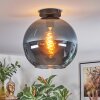 Koyoto lampa sufitowa, kula świetlna 30 cm niebeieski, 1-punktowy